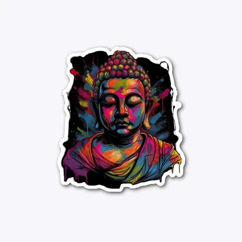 Serenity in Every Stitch Buddha